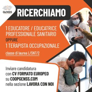 poster annuncio di lavoro